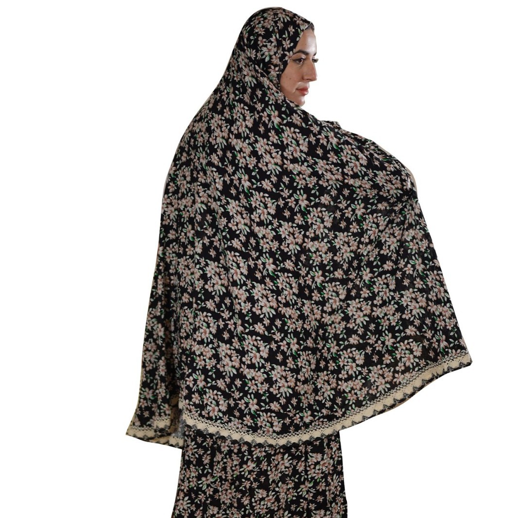 Tenues musulmanes deux pièces pour femmes, imprimé de fleurs de prière, longues chemises à capuche, Hijab, jupe maxi, ensembles de jupes pour femmes, Ramadan, Maroc, musulman