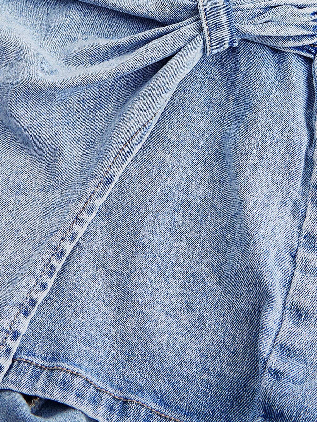 ✨   Robe en jean tube pour femme |   Design sans bretelles à effet torsadé, l'indispensable pour les filles branchées en été