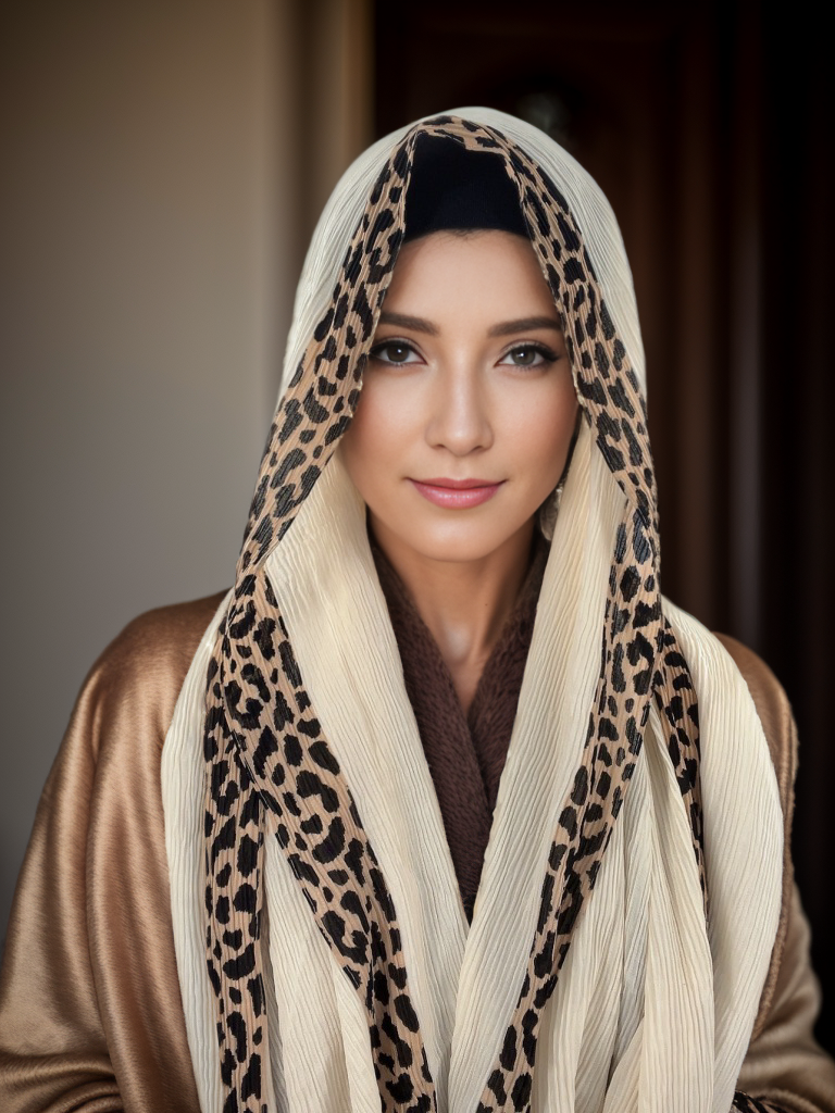 Nouveau Foulard en coton plissé imprimé léopard Hijab islamique solide Foulard froissé Hijab Foulard Femme Musulman Wrap