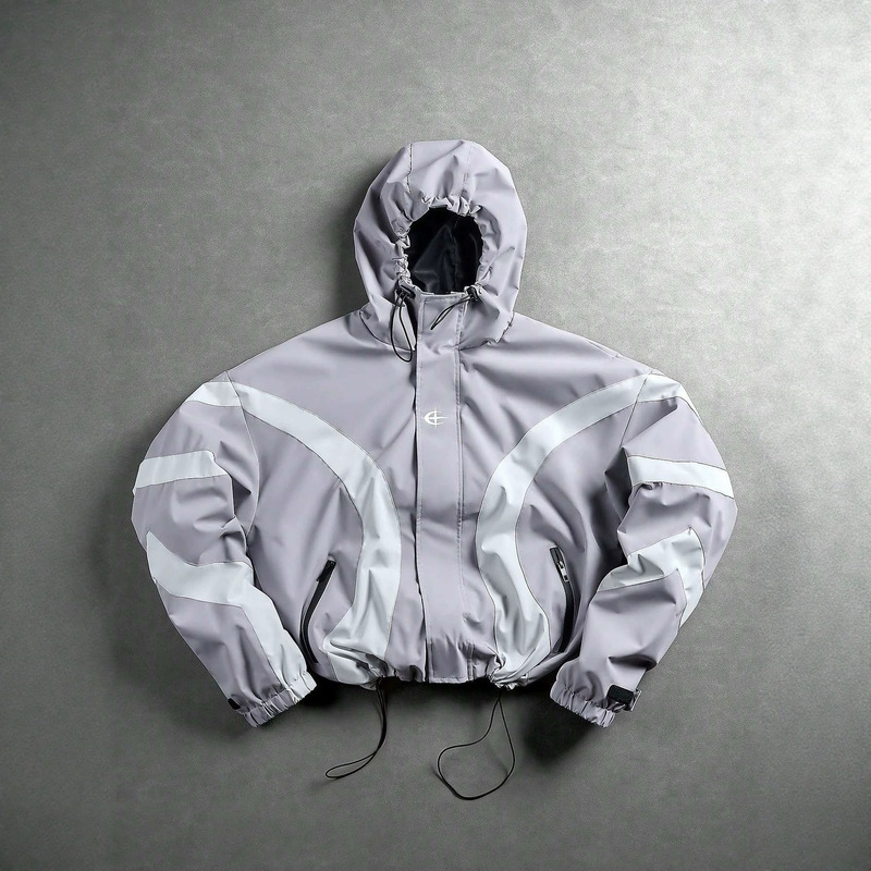 Veste décontractée pour homme, tendance jeune, coupe ajustée, manteau d'extérieur léger et respirant, à porter au quotidien