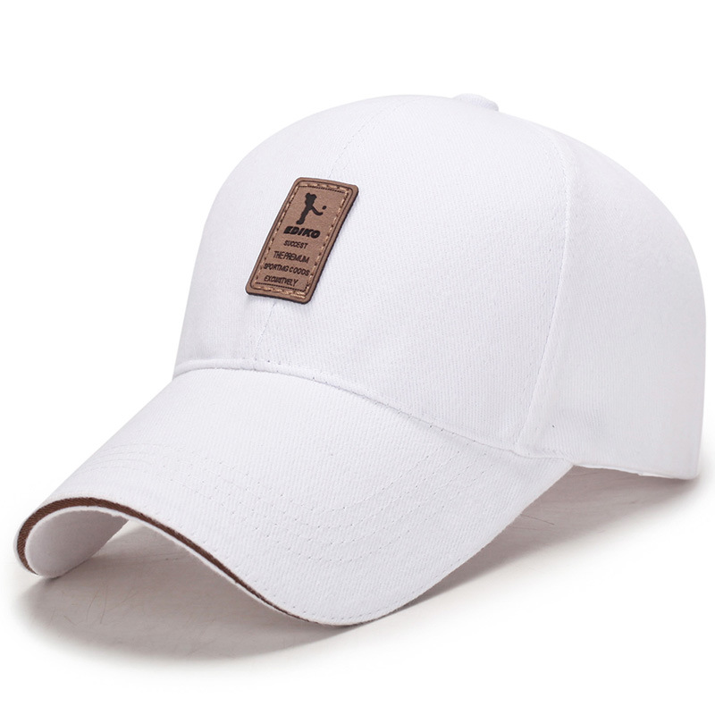 QBHAT hommes coton casquettes de Baseball Simple mâle loisirs Golf chapeau hommes en plein air chapeau de soleil broderie casquette à visière Snapback réglable