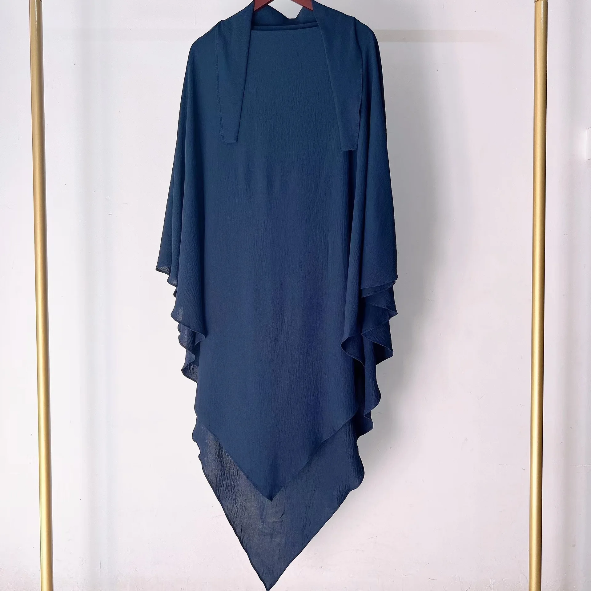 Écharpe Hijab musulmane Eid, vêtement de prière une pièce, Kaftan, Ramadan, Turquie, Dubaï, Burqa islamique, coiffure, vêtements, sans robe