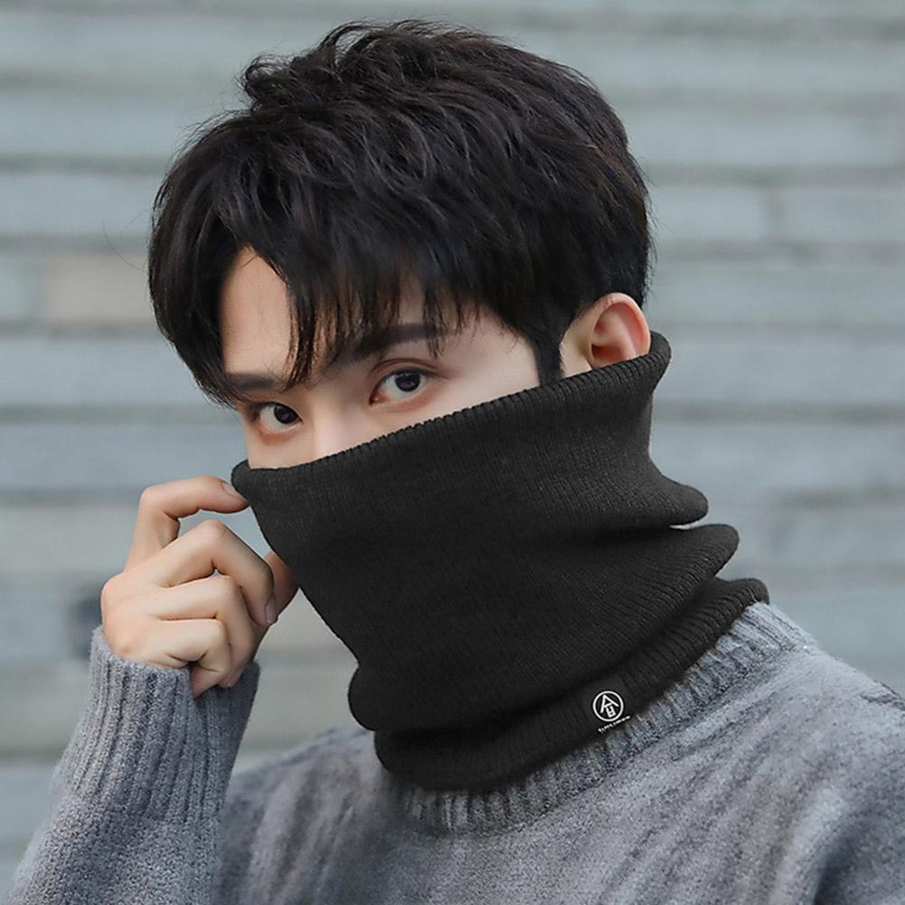 Cache-cou tricoté, écharpe de sport, cache-visage doux et tendance pour femmes et hommes, pour l'hiver, le patinage, la course à pied et la randonnée, écharpes et cache-cous pour hommes, cache-cou annulaire