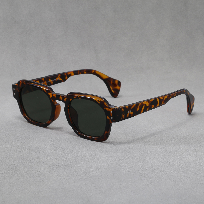 Nouvelles Lunettes de Soleil Carrées Vintage Homme Femme Marque Designer Irrégulières Mode Rétro Extérieur Protection UV400