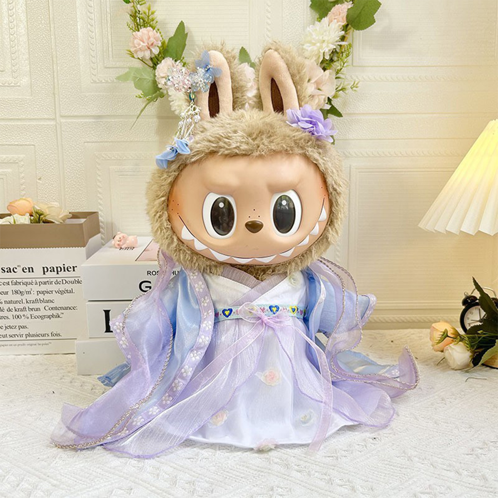Vêtements de Mini poupée 38cm, accessoires pour idole Labubu, vêtements traditionnels chinois Han, cadeau Hanfu