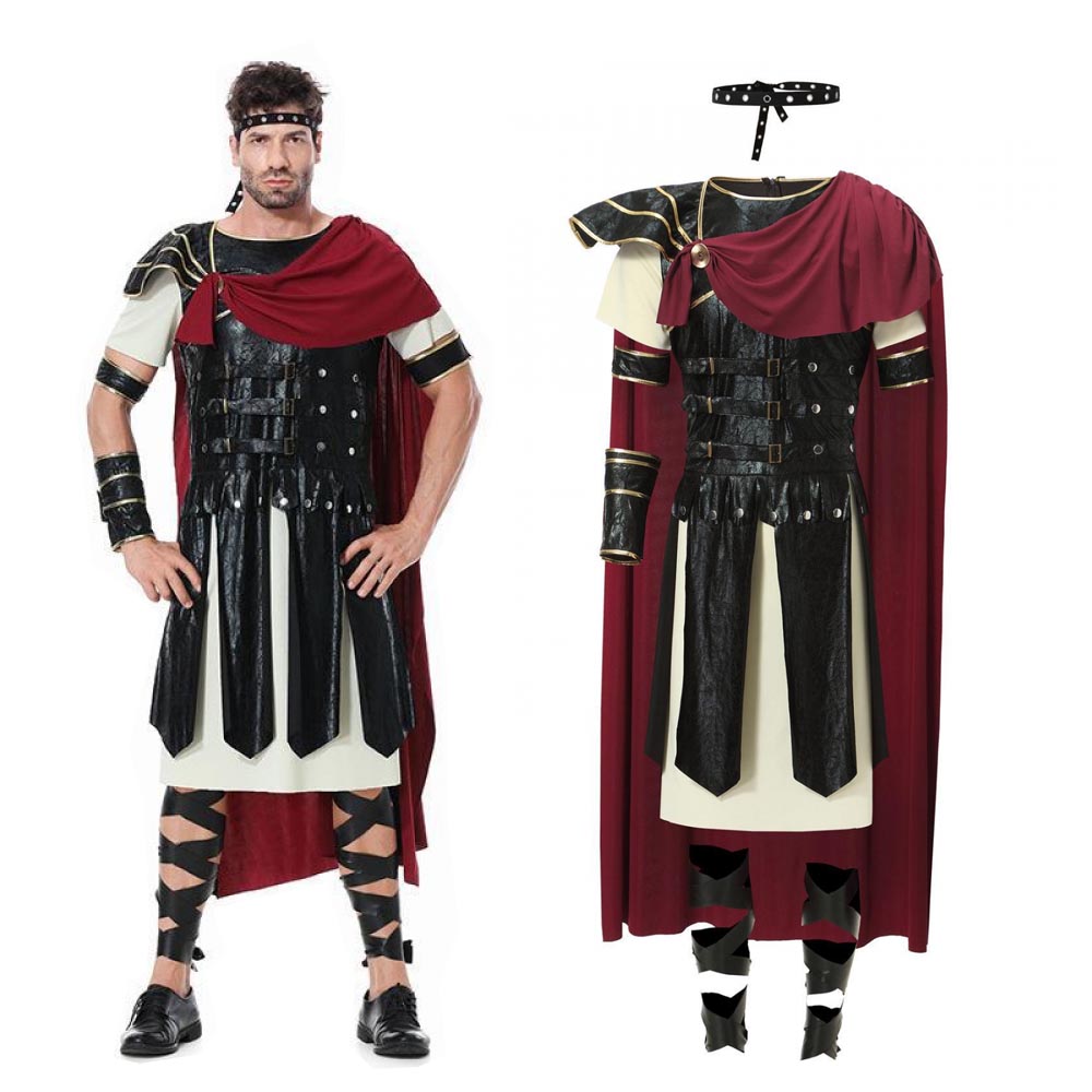 Costume Spartiates Kokor pour Homme, Soldat Gladiateur Romain Médiéval, Vêtements de oral alier Royal