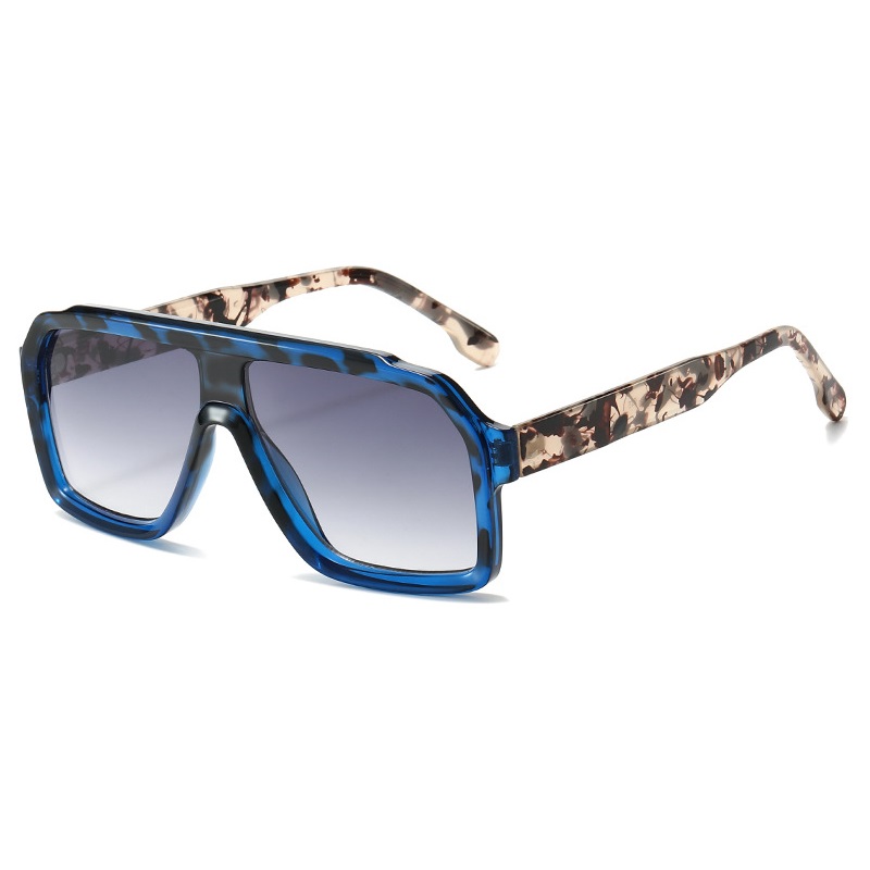 Lunettes de soleil carrées femmes Double couleur cadre femmes nuances marque concepteur hommes Gafas luxe lunettes de soleil UV400 lunettes