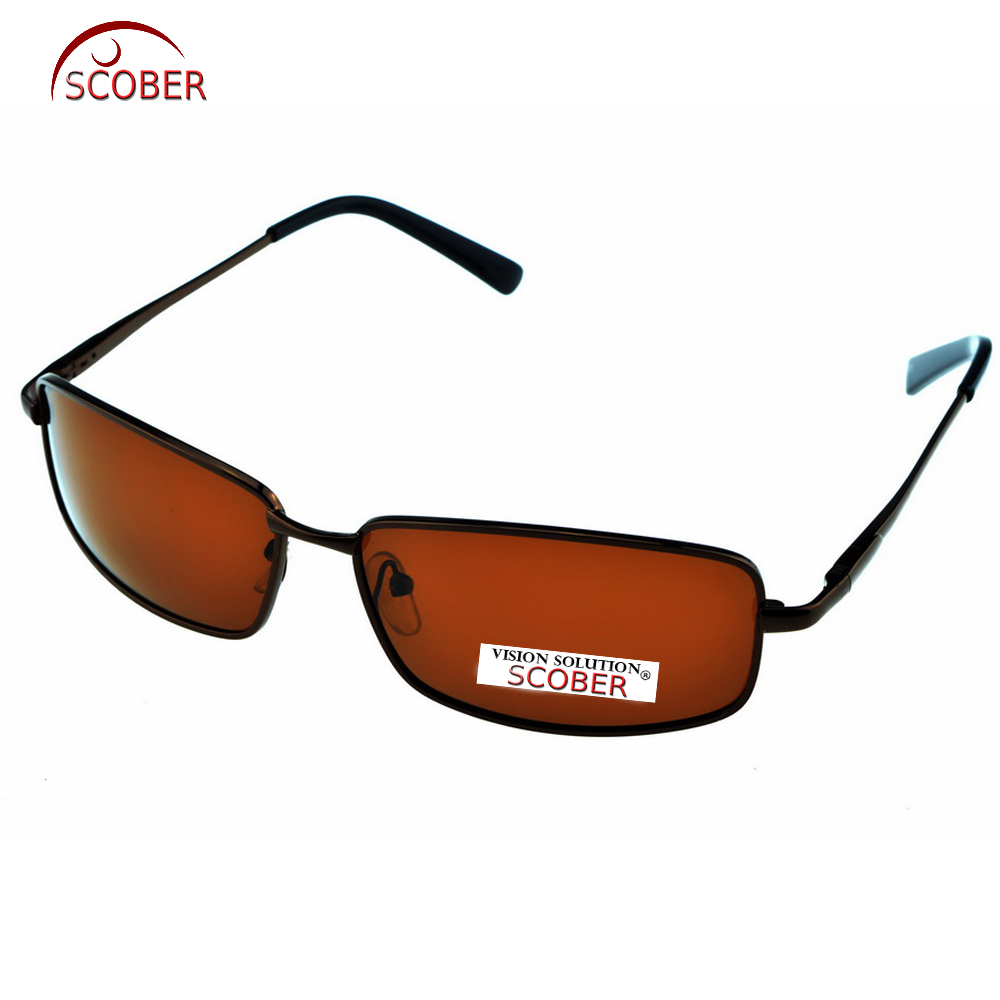 Lunettes de soleil rectangulaires polarisées marron, verres Polaroid, charnière de printemps, Vintage, Google