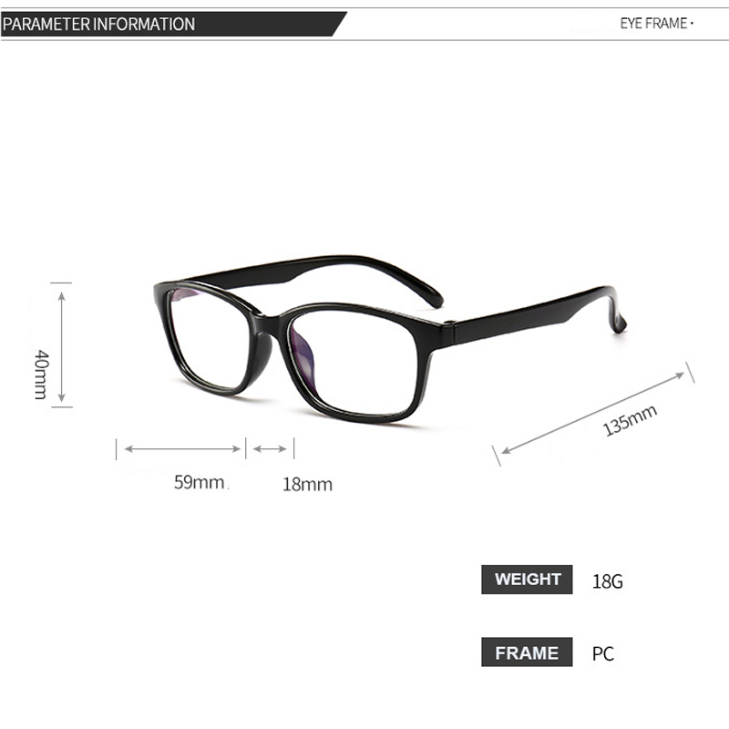 Lunettes de myopie à monture noire -1.0 -1.25 -1.50 -1.75 -2.0 -2.5 -3.0 -4.0 pour femmes et hommes, lunettes de vue finies 456