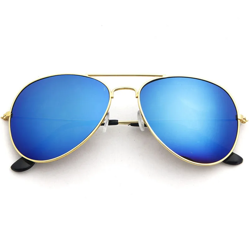 Nouvelles lunettes de soleil aviateur tendance pour hommes et femmes, lunettes de soleil métalliques pour la conduite, la pêche, lunettes de soleil de luxe de marque, lunettes de créateur UV400