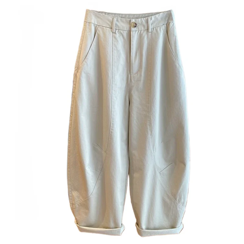 2025 nouvelles femmes pantalons décontractés amples taille haute jambes larges pantalon mode coréenne polyvalent femme costume pantalon droit