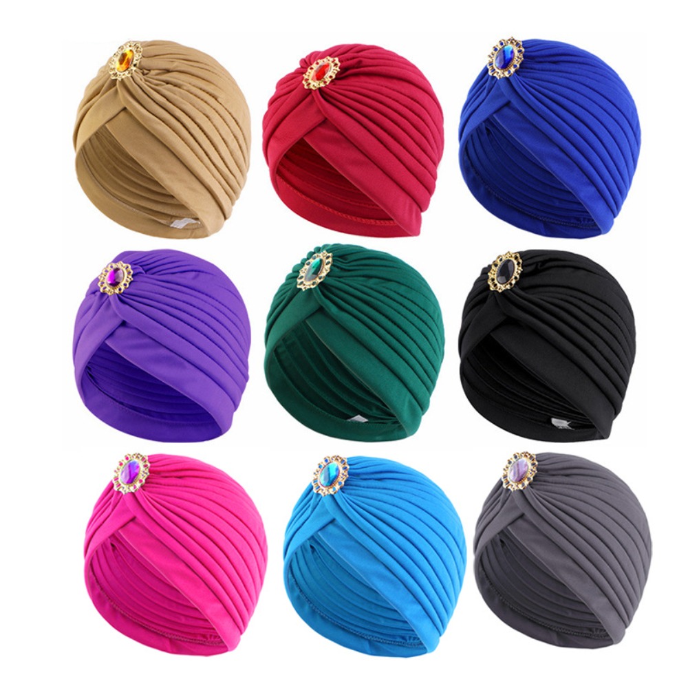 Nouveau Turban Rétro Ethnique, Bandeaux, Coiffes, Bonnets de Chimiothérapie, Accessoires de Turban, Chapeaux Indiens pour Femmes