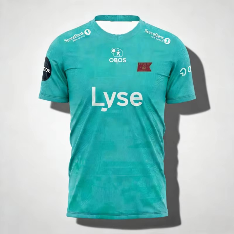 Maillot de football domicile Eliteserien Viking, vêtements de sport et de loisirs d'automne à séchage rapide pour hommes, femmes, enfants et familles, style Y2K
