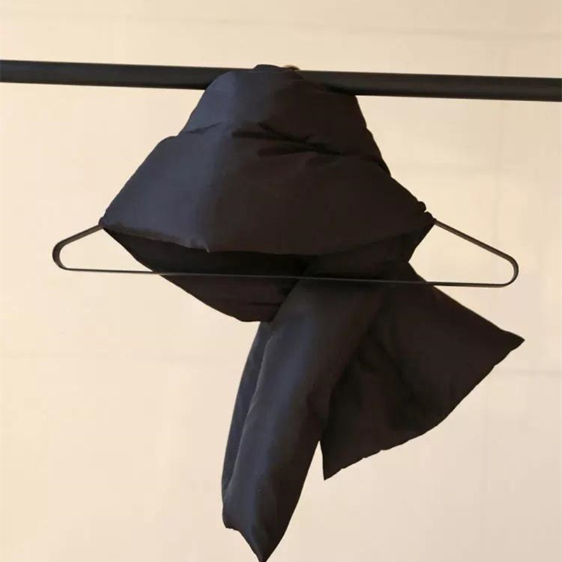 Hiver vers le bas écharpe femmes hommes chaud épaissir gonflé écharpe col anneau épais chaud solide écharpe cou plus chaud trucs foulards Echarpe Femme