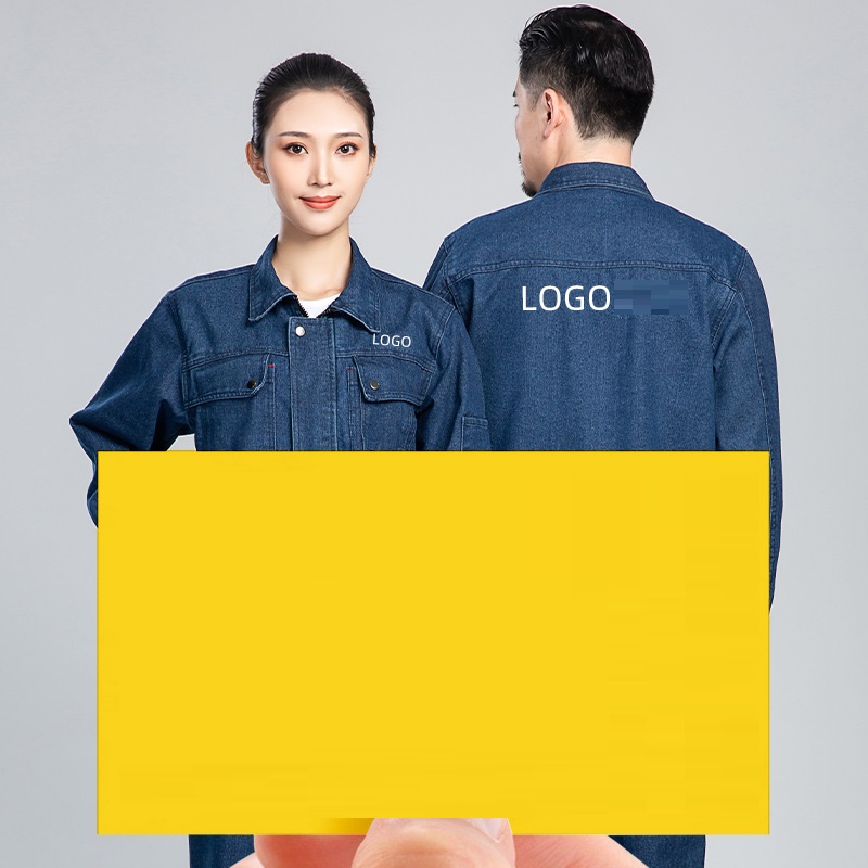 Combinaisons de soudage résistantes à l'usure, uniformes de travail en denim durables, combinaisons de soudeur, vêtements de travail de sécurité, vêtements de travail pour atelier électrique