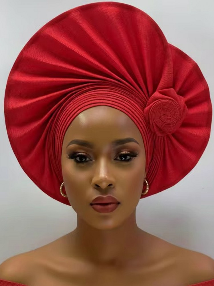 2026 nouveau Turban africain Nigeria Auto Gele bandeau Auto Gele femmes Turban casquette de mariage Geles musulman bandeau Bonnet