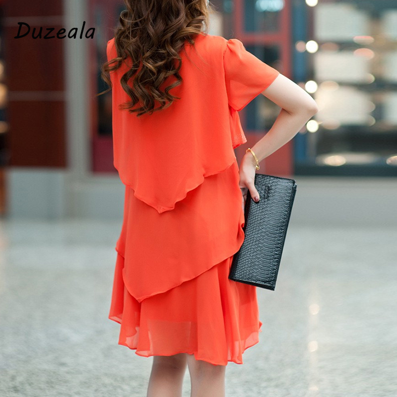 Robe en mousseline De soie personnalisable pour femmes, vêtements d'été, robes De soirée, manches courtes, tenue décontractée, bleu, noir, 2022