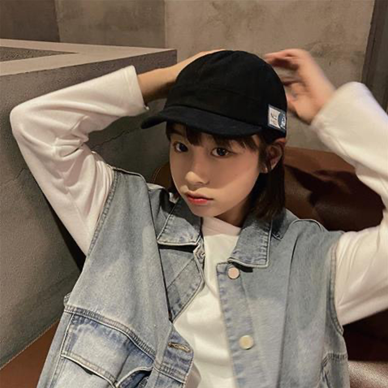Hommes à bord court chapeau de Baseball hommes rétro lavé coton casquette à visière homme couleur unie Snapback chapeaux Hip Hop Bonnet extérieur pare-soleil