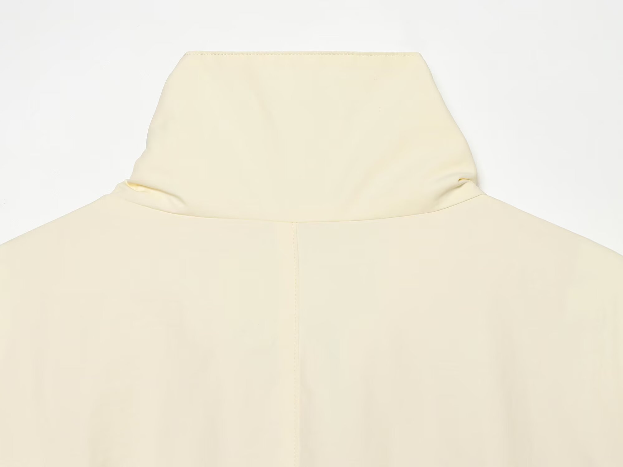 BSAY Manteau Trench Court Décontracté pour Femme, Col Montant, Décoration Épaule, Ceinture à Nouer, Coupe Ample, Couleur Unie