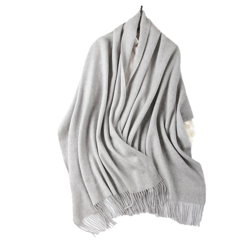 Écharpe en cachemire pour femmes, couverture d'épaule en laine pour la sieste au bureau, chaud d'hiver, métroliner pour les déplacements, vêtements d'extérieur