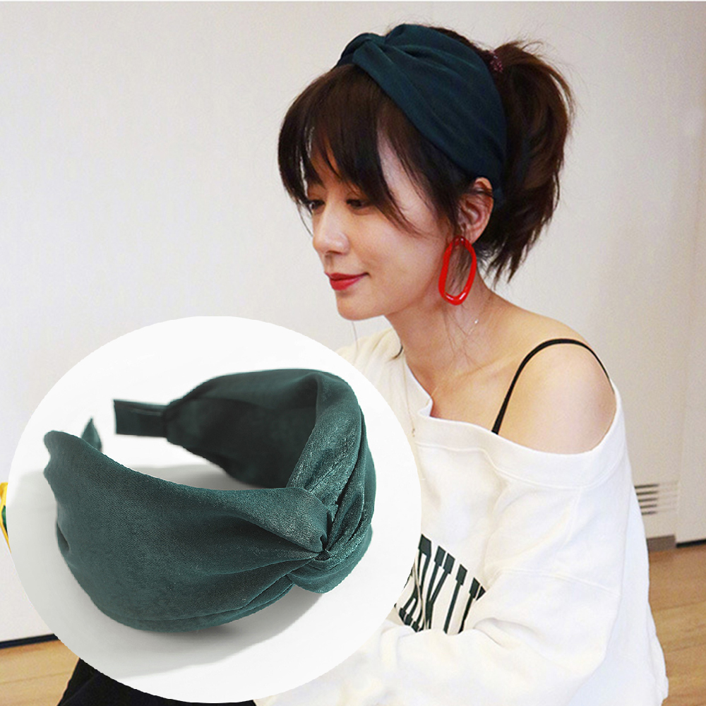 Mode femmes croix bandeau élastique large côté bandeau solide haut noeud Turban cheveux cerceau imprimer chapeaux filles cheveux accessoires
