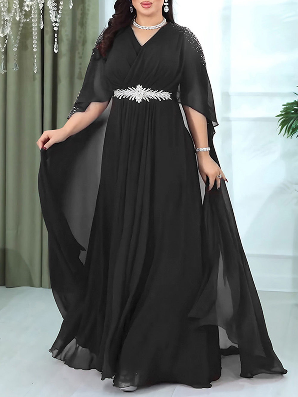 Robes longues élégantes en mousseline pour femmes, collection Printemps-Été 2026 – Parfaites pour anniversaires, bals de promo, soirées, robes africaines, caftans de Dubaï et abayas.
