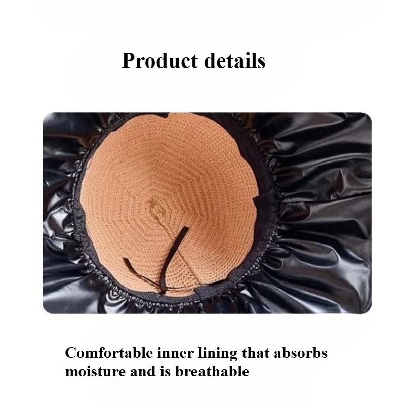 Chapeau de soleil d'été pour femme à large bord, protection UV, doublure occultante, visière à nœud papillon, chapeau de plage à large bord pour femme, pêche en extérieur