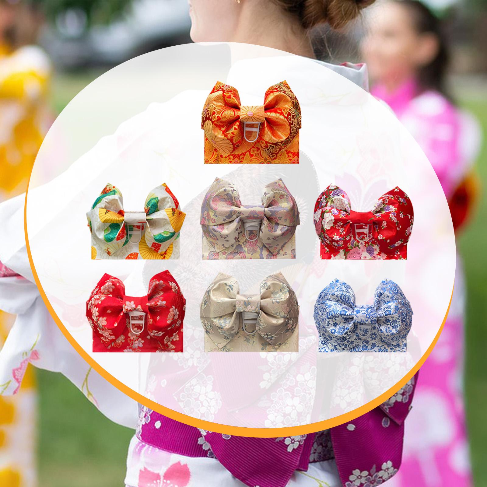 Ceinture Obi Japonaise pour Kimono, Accessoire de Costume, Accessoire Photo, Ceinture de Taille pour Robe Yukata
