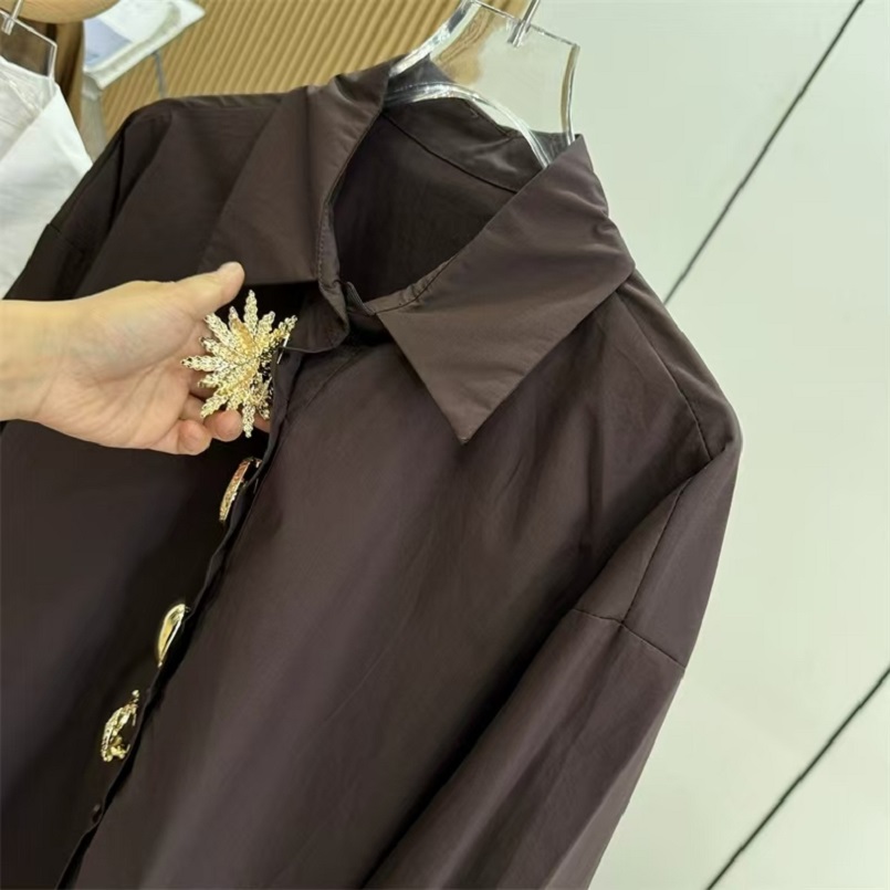 Marque de luxe blanc noir chemises Blouses pour femmes à manches longues hauts amples décontractés femme vêtements blusas de mujer femme chemise