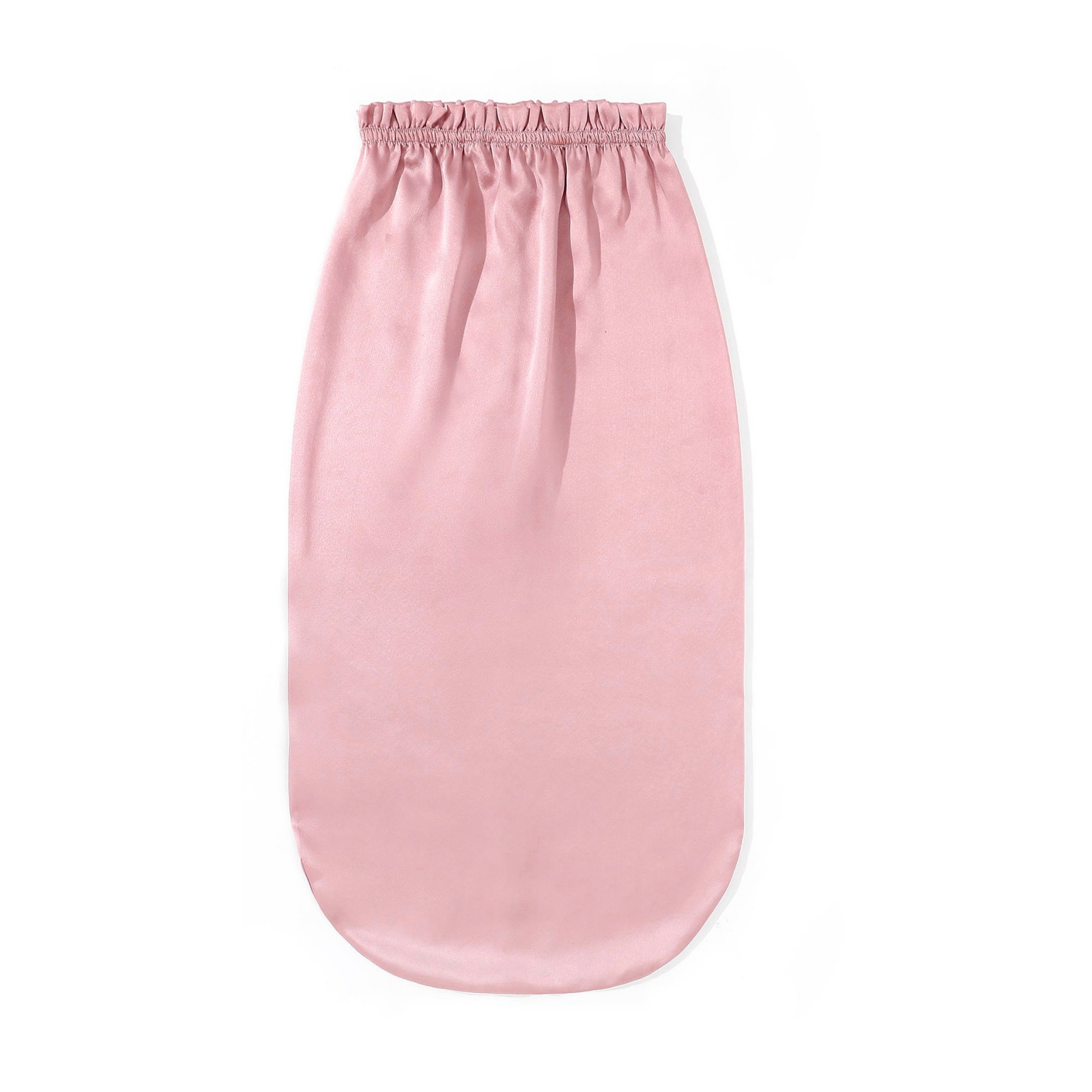 1 bonnet de nuit long en satin doux, bonnet de nuit en soie avec bande élastique, couvre-chef de protection pour les cheveux pour femmes, pour dormir au quotidien