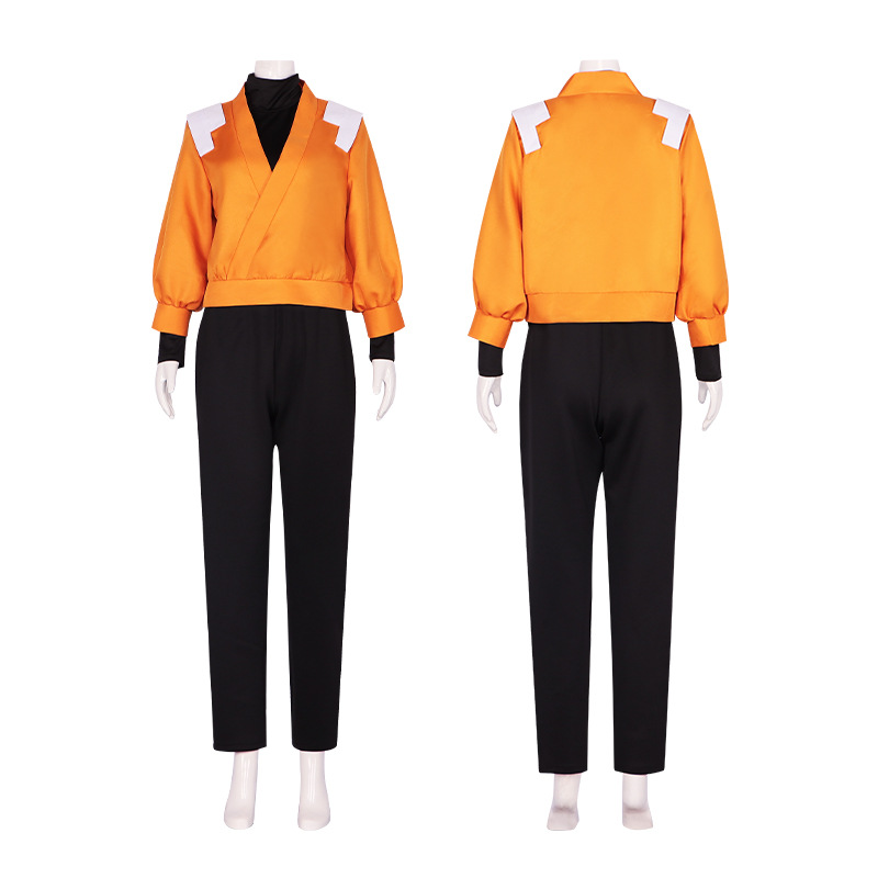 Costume de Cosplay de Dessin Animé BLEAménagement pour Femme, Uniforme Court et Long, Couleur Jaune, pour Carnaval d'Halloween