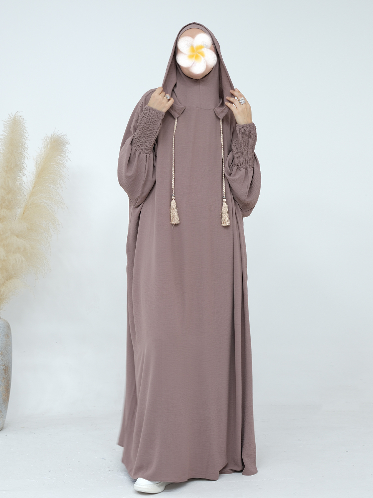 Robe longue à capuche pour femmes musulmanes, Jilbab, Ramadan marocain, Robes de prière, Kaftan, Islam, Dubaï, Arabe, Eid, Abaya, 2024