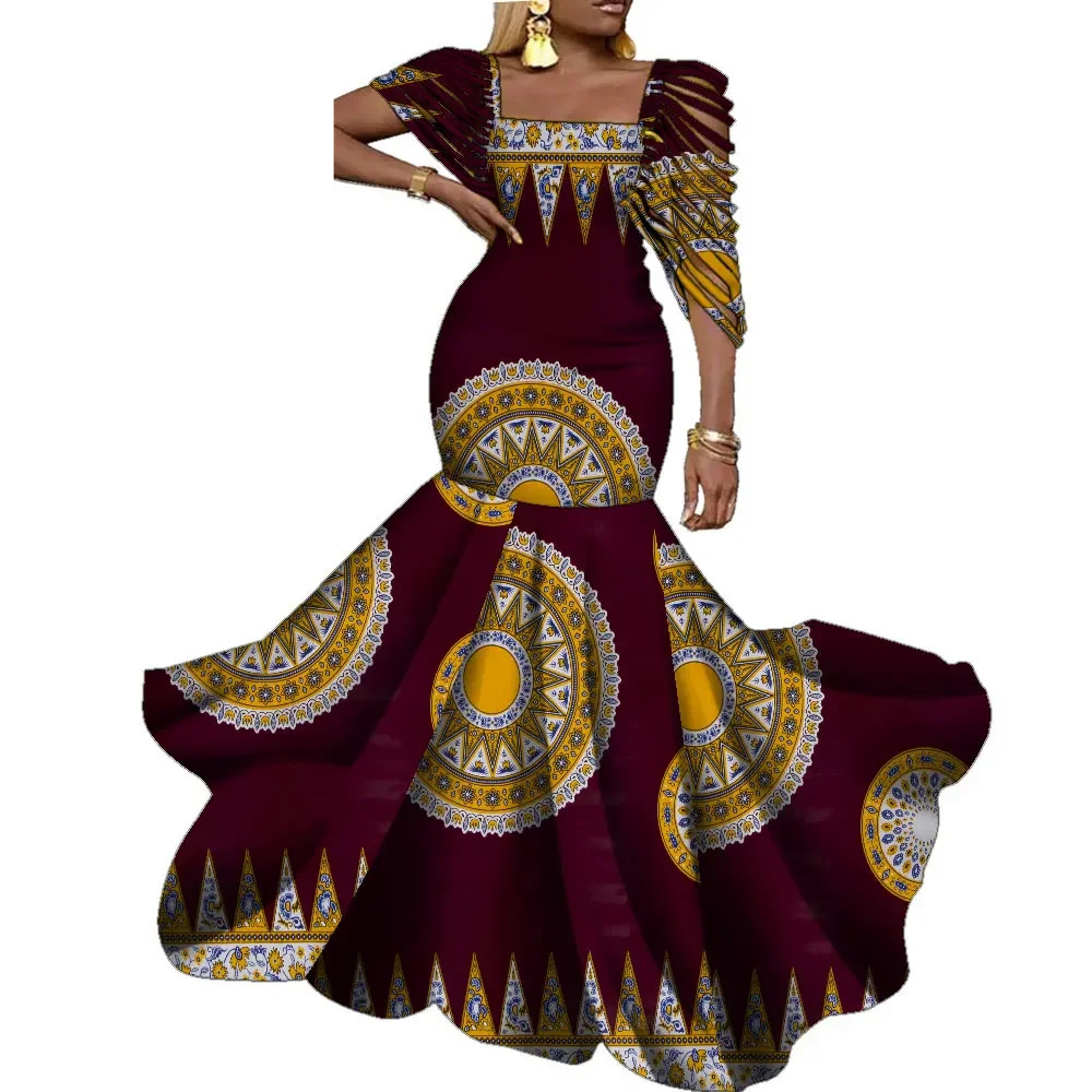 Robes africaines pour femmes, vêtements de fête de mariage, élégants, College, grande taille, KG920