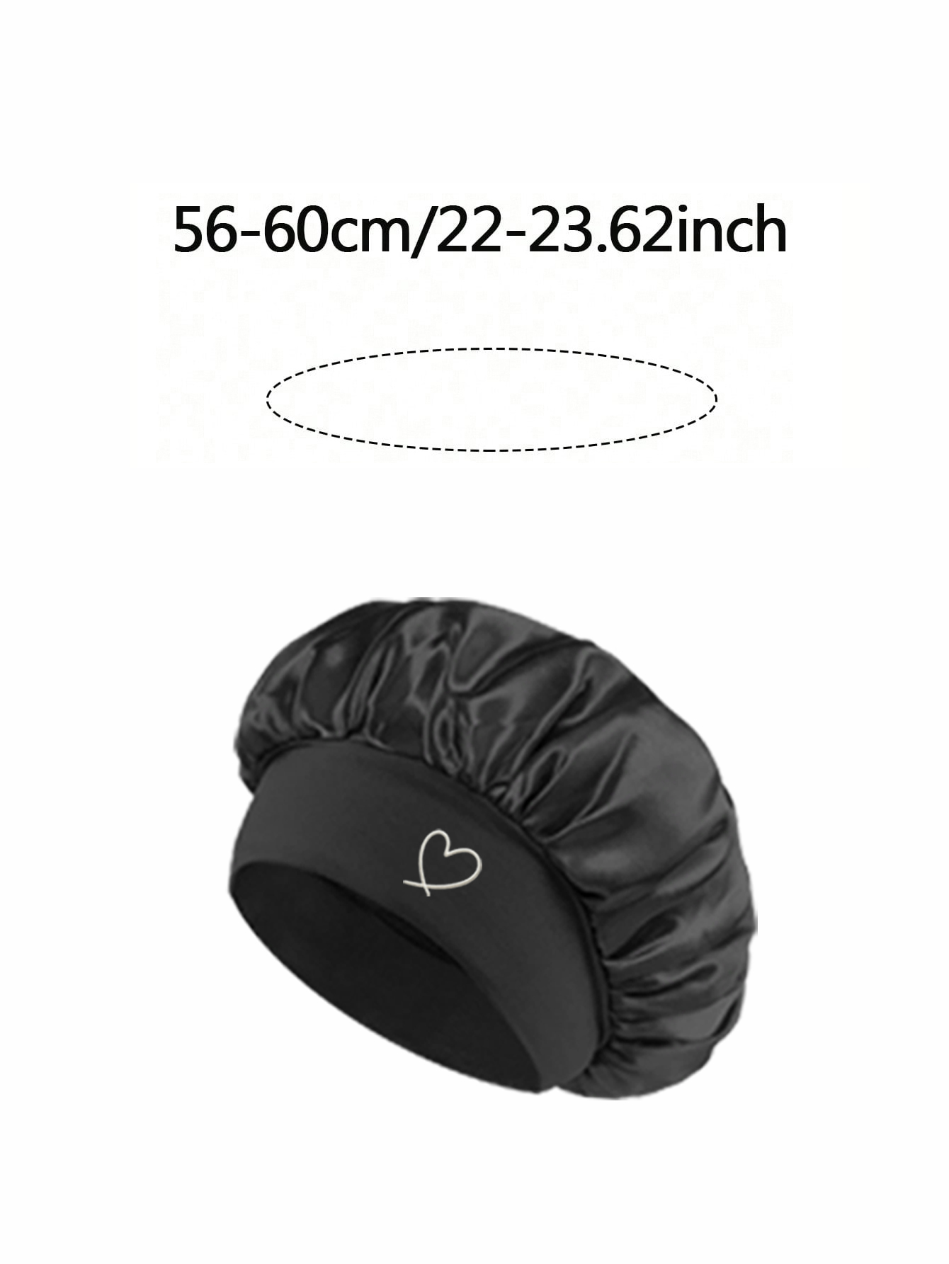 Bonnet de nuit en satin pour femmes, motif imprimé à la mode, bonnet de sommeil élastique à large bord, soyeux, pour la protection des cheveux, Dai
