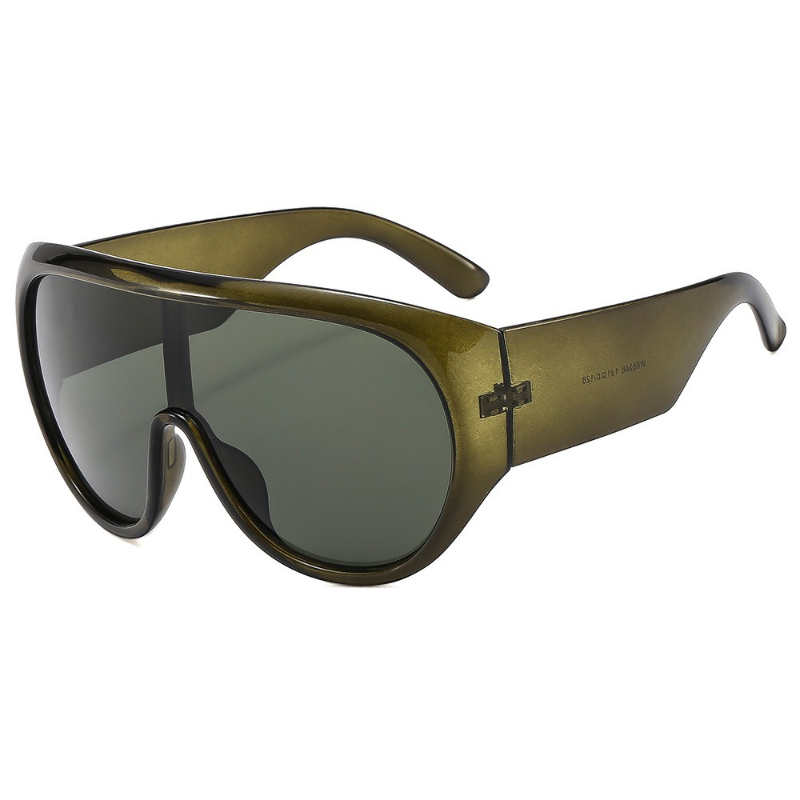 Lunettes de soleil carrées surdimensionnées de luxe vintage pour femmes, lunettes de soleil punk populaires pour hommes, lunettes tendance pour femmes, UV400