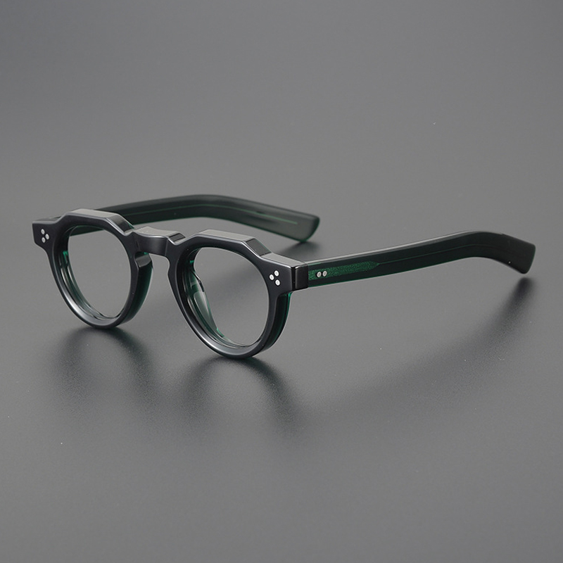 Vintage acétate lunettes cadre hommes rétro Prescription myopie lunettes cadre femmes petit visage marque de luxe lunettes de créateur