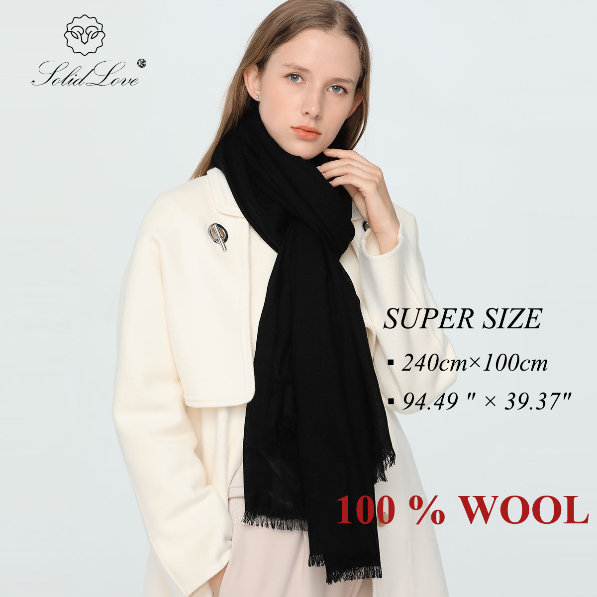 Bufanda-Écharpe en cachemire de marque de luxe pour hommes et femmes, écharpes en laine, grande taille, poncho d'automne et d'hiver, pashmina féminin