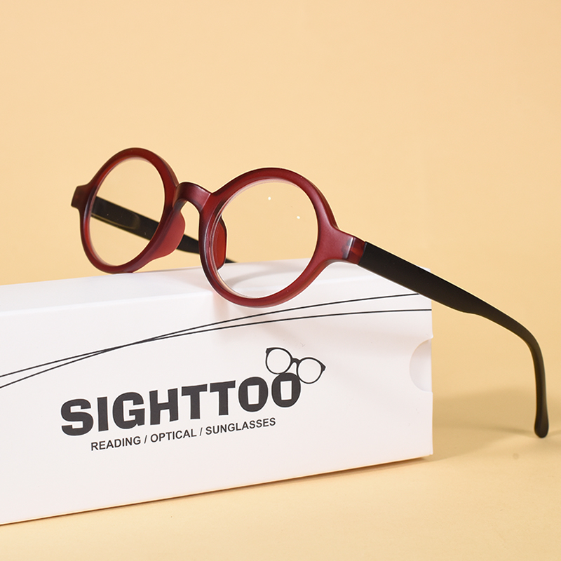 Lunettes de lecture rondes avec charnière à ressort, pour hommes et femmes, pour la lecture + 150 + 250 + 350