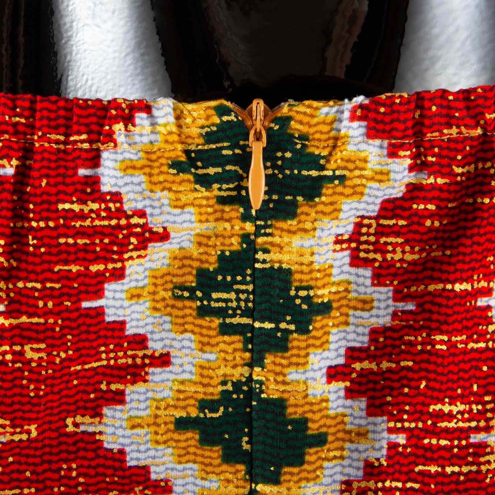 Robes de soirée africaines pour femmes, épaules dénudées, plis, robe Maxi avec foulard et boucles d'oreilles, mariage traditionnel, 2525052