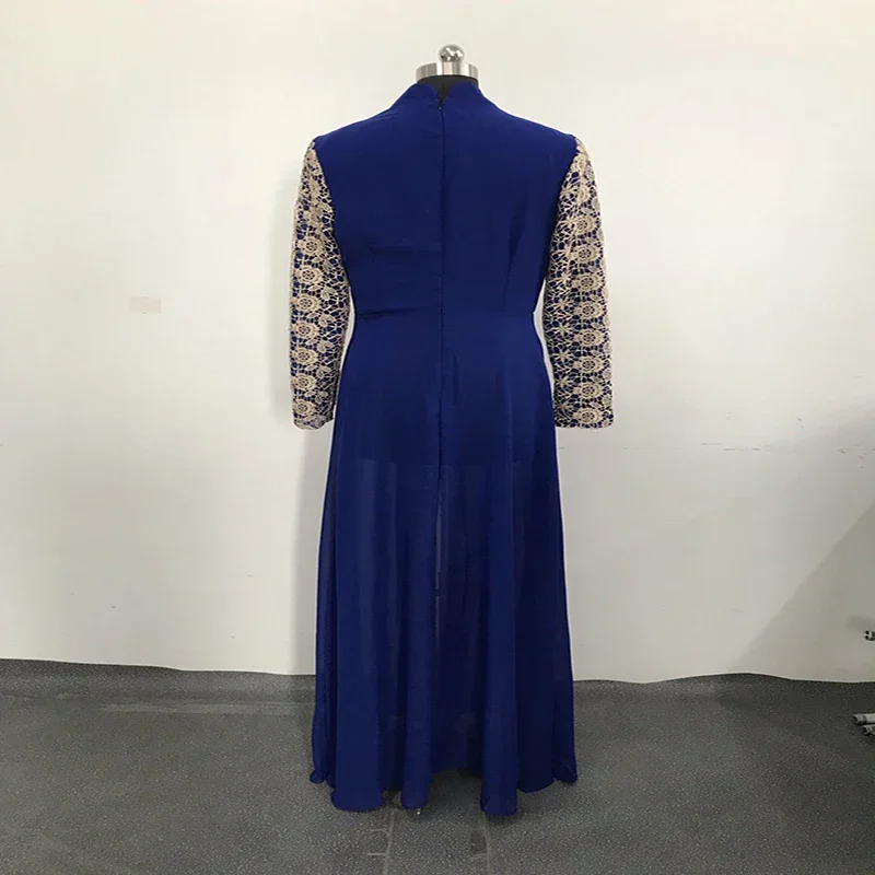 Robe musulmane ethnique du moyen-orient, dubaï, turquie, manches longues, deux pièces, vêtements islamiques pour femmes, robes du Ramadan