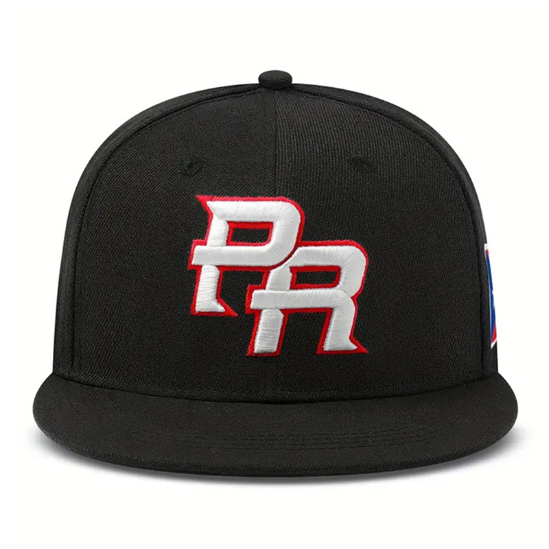 2025 Mode et créatif nouveau chapeau à bord plat PR Porto Rico drapeau latéral Hip Hop chapeau loisirs de plein air quotidien parasol chapeau chapeau de baseball