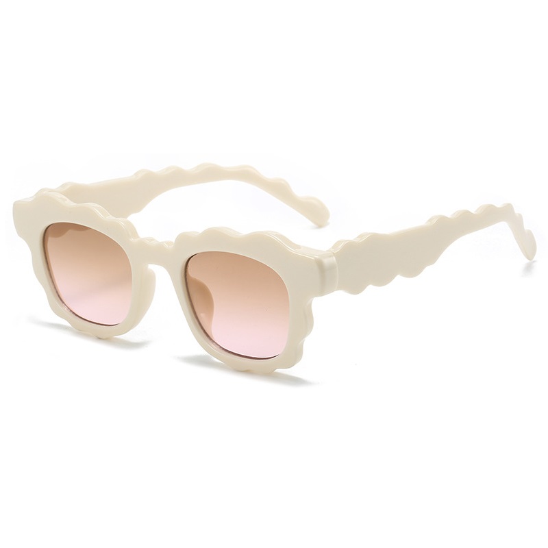 Ins-Lunettes de soleil carrées rétro pour hommes et femmes, marque punk populaire, nuances féminines, UV400, lunettes de soleil de luxe tendance