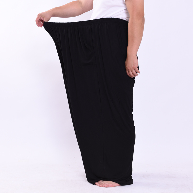 Grand pantalon homme 260KG grande taille 15XL 16XL ample stretch grande taille 66 60 62 été pantalons décontractés noir 50 52 54 56 58