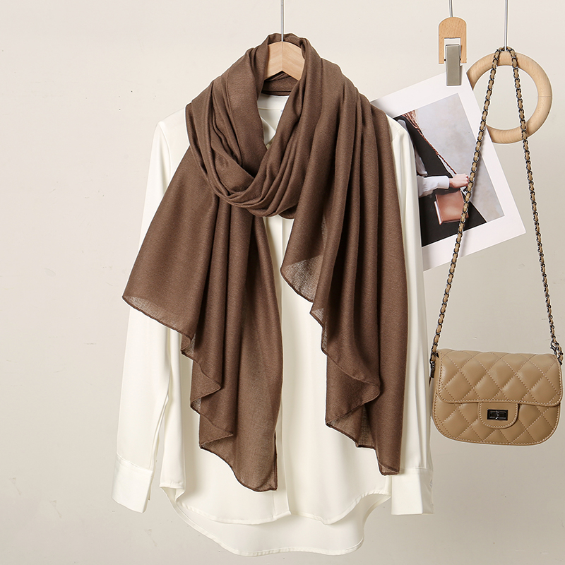 Nouveau coton lin Hijab écharpe pour femmes Femme musulmane châles Kebaya femmes Hijab foulard enveloppement étoles solide bandeau islamique