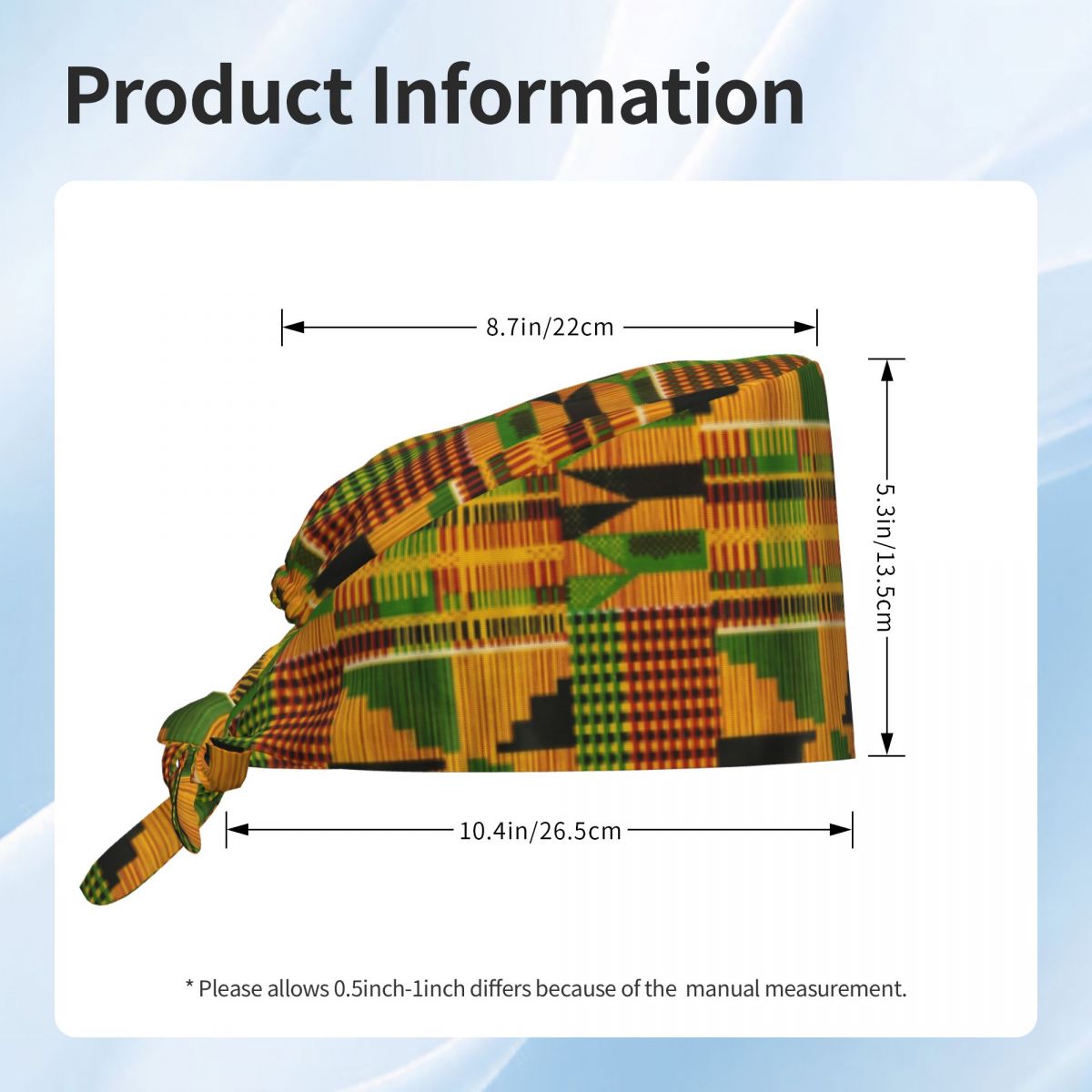 Chapeau de gommage pour le personnel médical, Design en tissu Kente africain personnalisé, pour femmes et hommes, motif ethnique africain traditionnel pour chapeau de Chef, casquettes de gommage