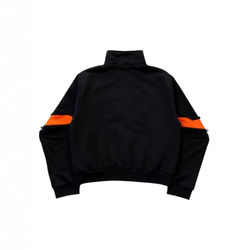Veste pour hommes Harajuku American Streetwear, manteau à manches longues avec fermeture éclair, coupe ample, décontracté, unisexe, tendance de la mode, nouveau