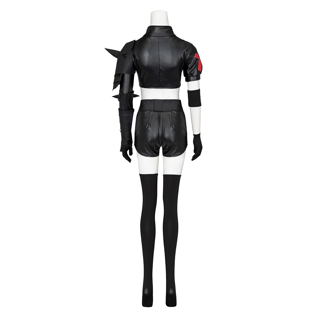 Anime Rivals Magik Cosplay Sexy tenue noire Costume Rasputina jeu vêtements noir uniforme Halloween Sexy tenues de fête