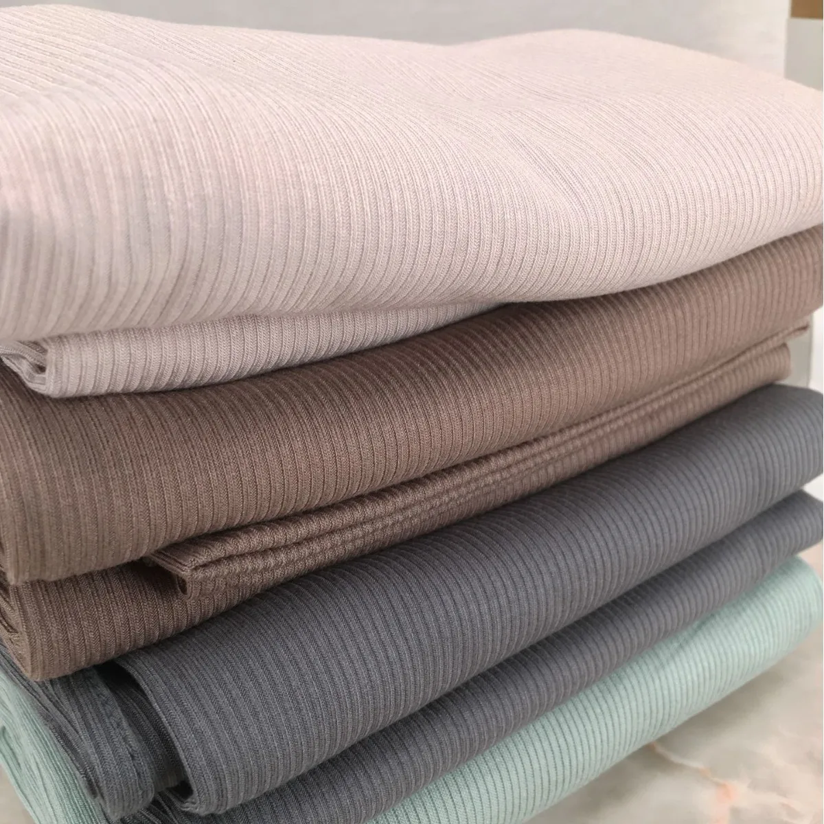 Écharpe Hijab en Jersey de Bambou pour Femme, artificiel astique, Respirant, Fil, Doux, Rayé, Sauna, Bandana, Nouvelle Collection