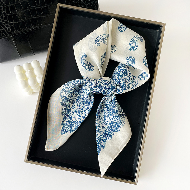 Nouveau Foulard Carré Imprimé Haut de Gamme Vintage 2026 – Écharpe Professionnelle, Accessoire de Mode, Foulard de Tête et Accessoire Cheveux