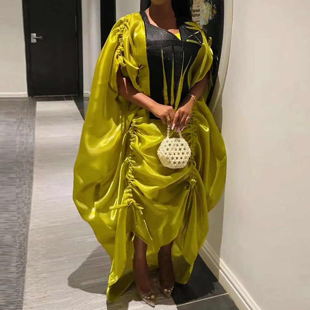 Robes africaines traditionnelles pour femmes Dashiki broderie Maxi Robe grande taille Boubou 2 pièces ensemble vêtements Robe de soirée de mariage